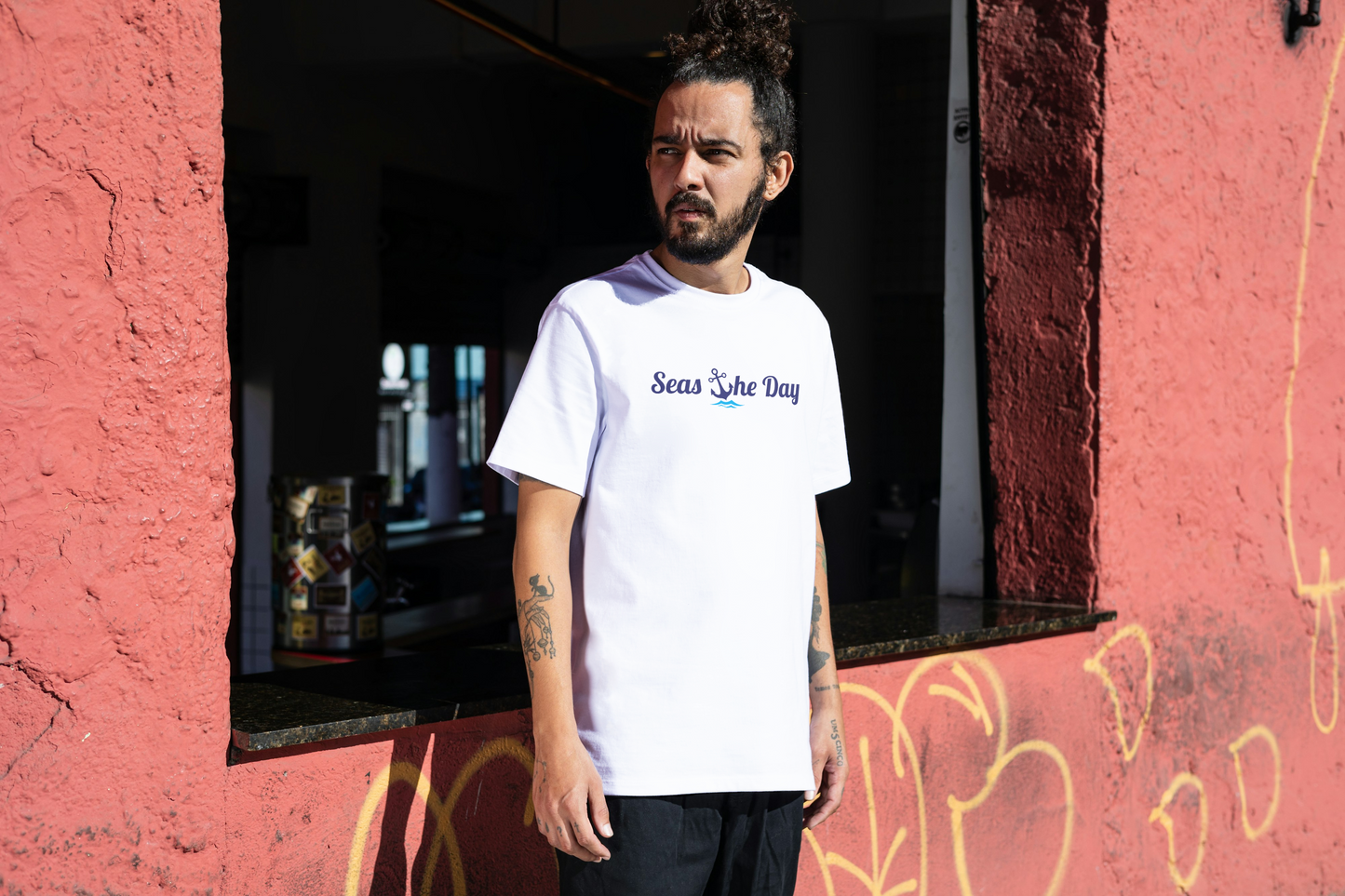 Seas the Day T-shirt (Oversized & Unisex)
