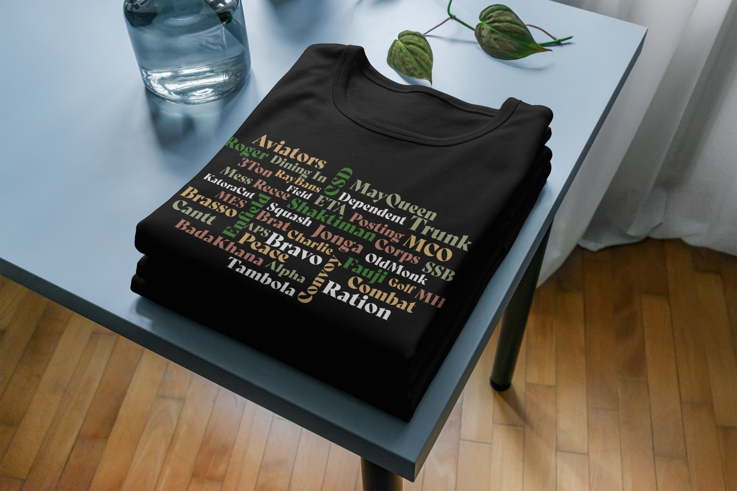 Fauji Words of Unity T-shirt (Oversized & Unisex)