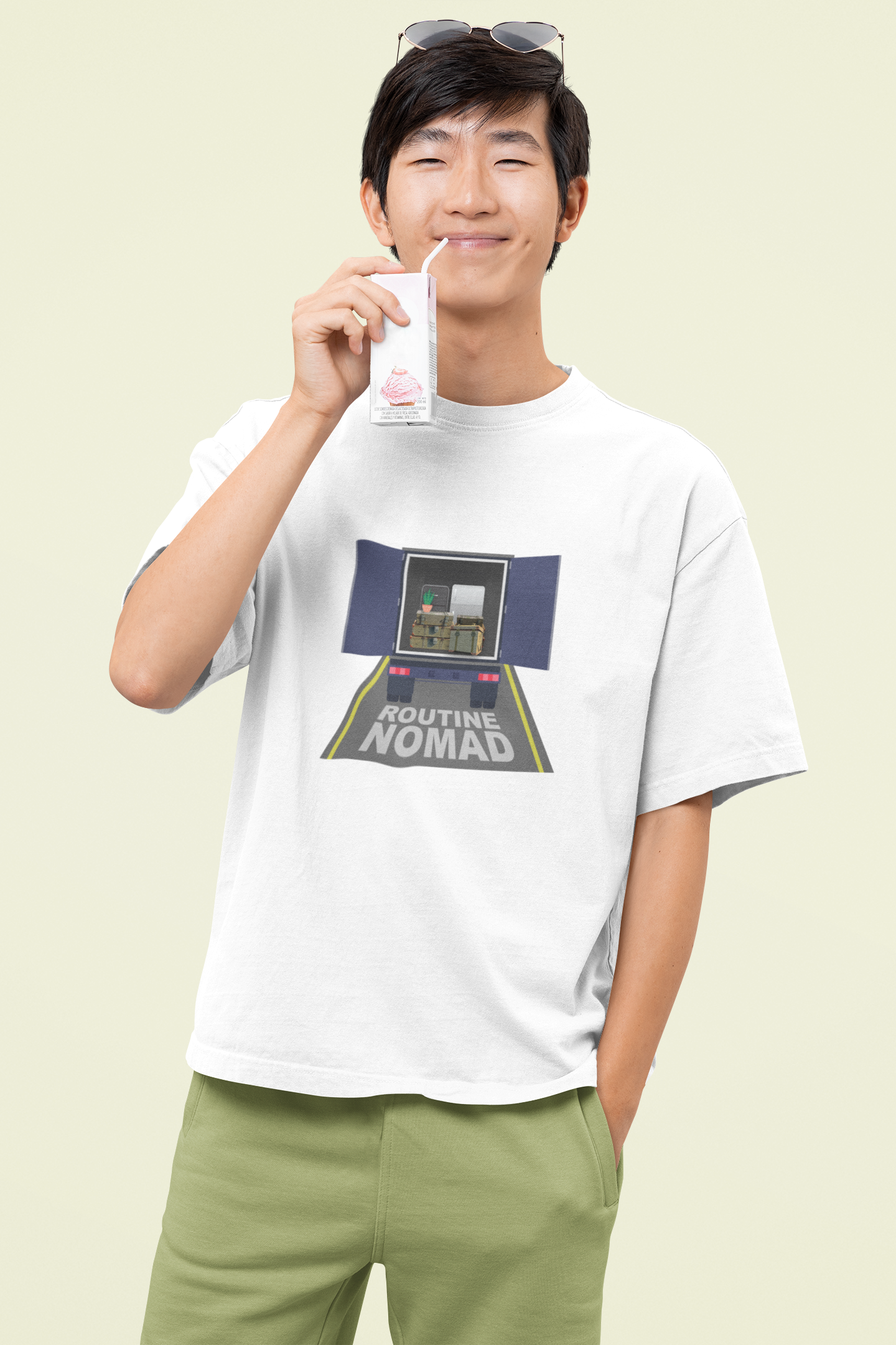 Routine Nomad T-shirt (Oversized & Unisex)