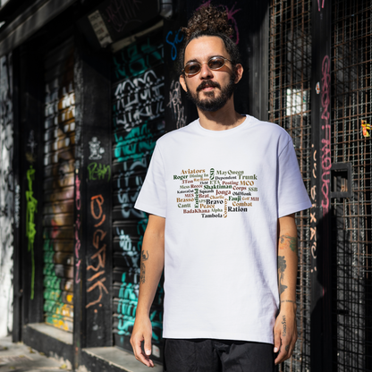 Fauji Words of Unity T-shirt (Oversized & Unisex)