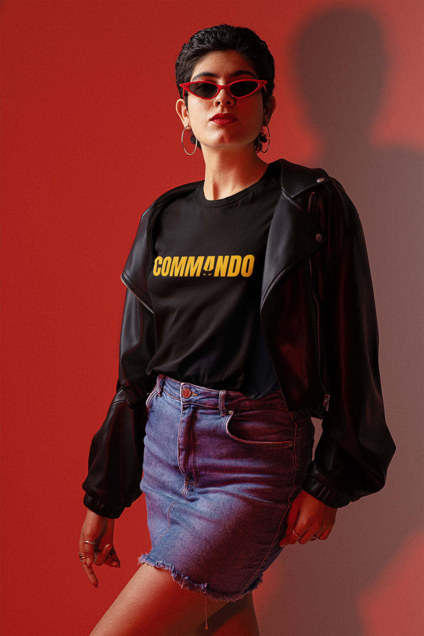 Commando T-shirt (Oversized & Unisex)