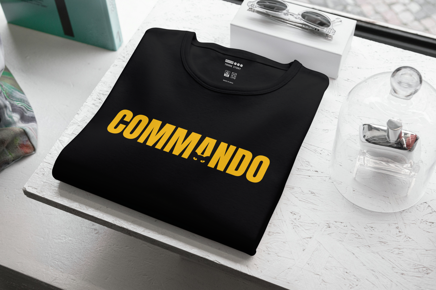 Commando T-shirt (Oversized & Unisex)