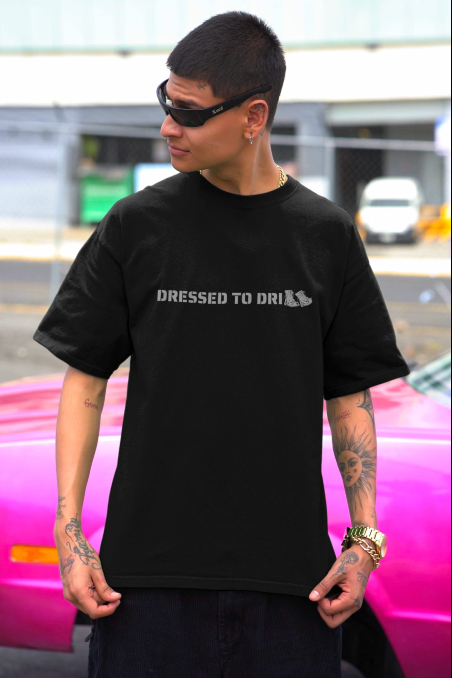 Dressed to Drill T-shirt (Oversized & Unisex)