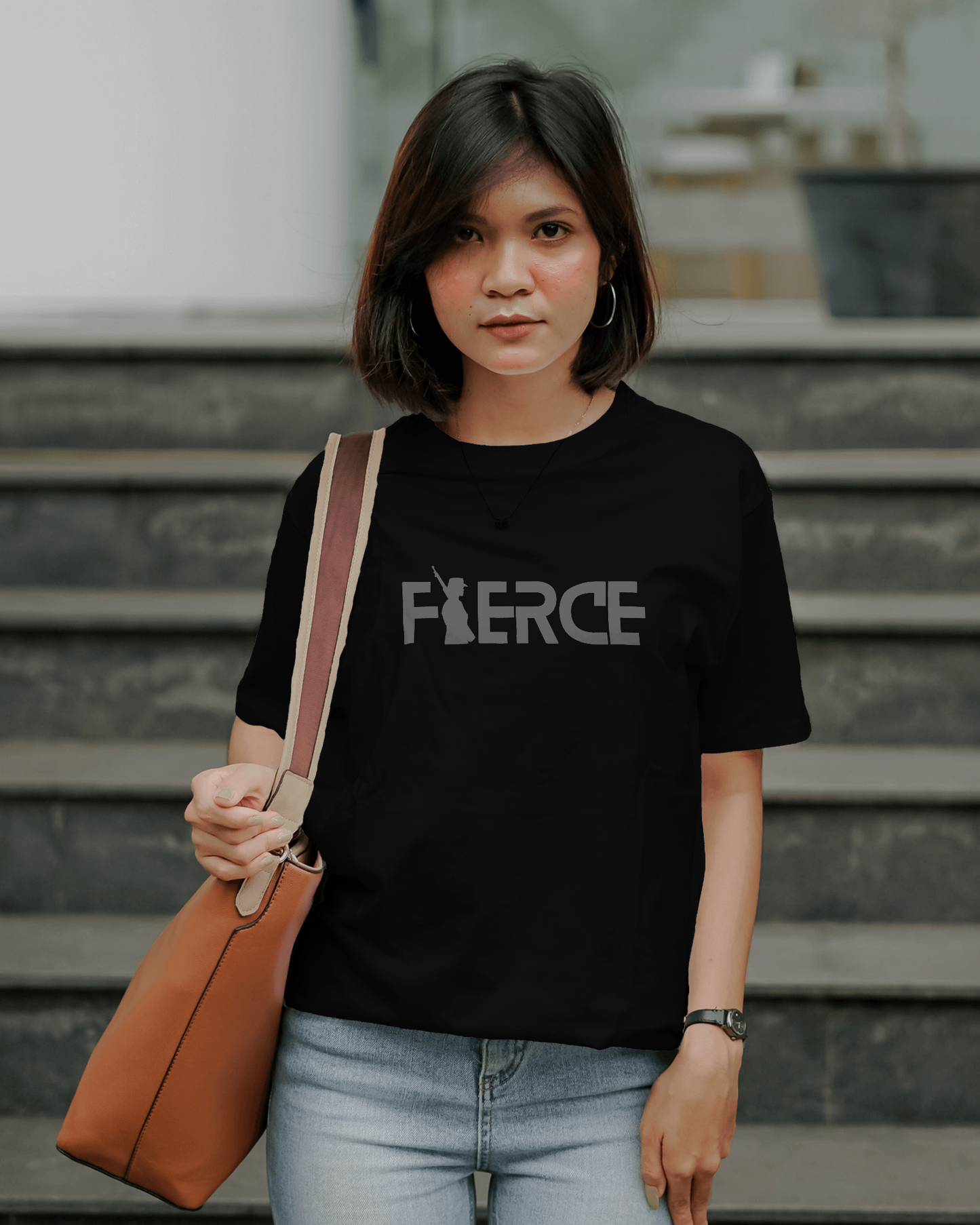 Fierce T-shirt (Oversized & Unisex)