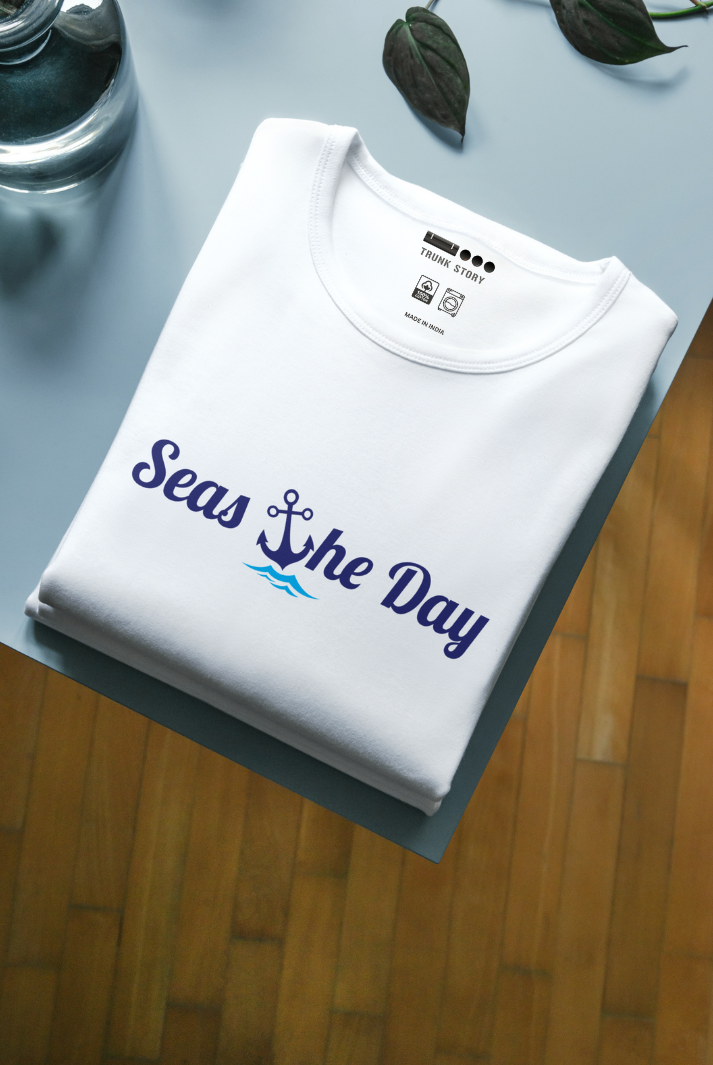 Seas the Day T-shirt (Oversized & Unisex)