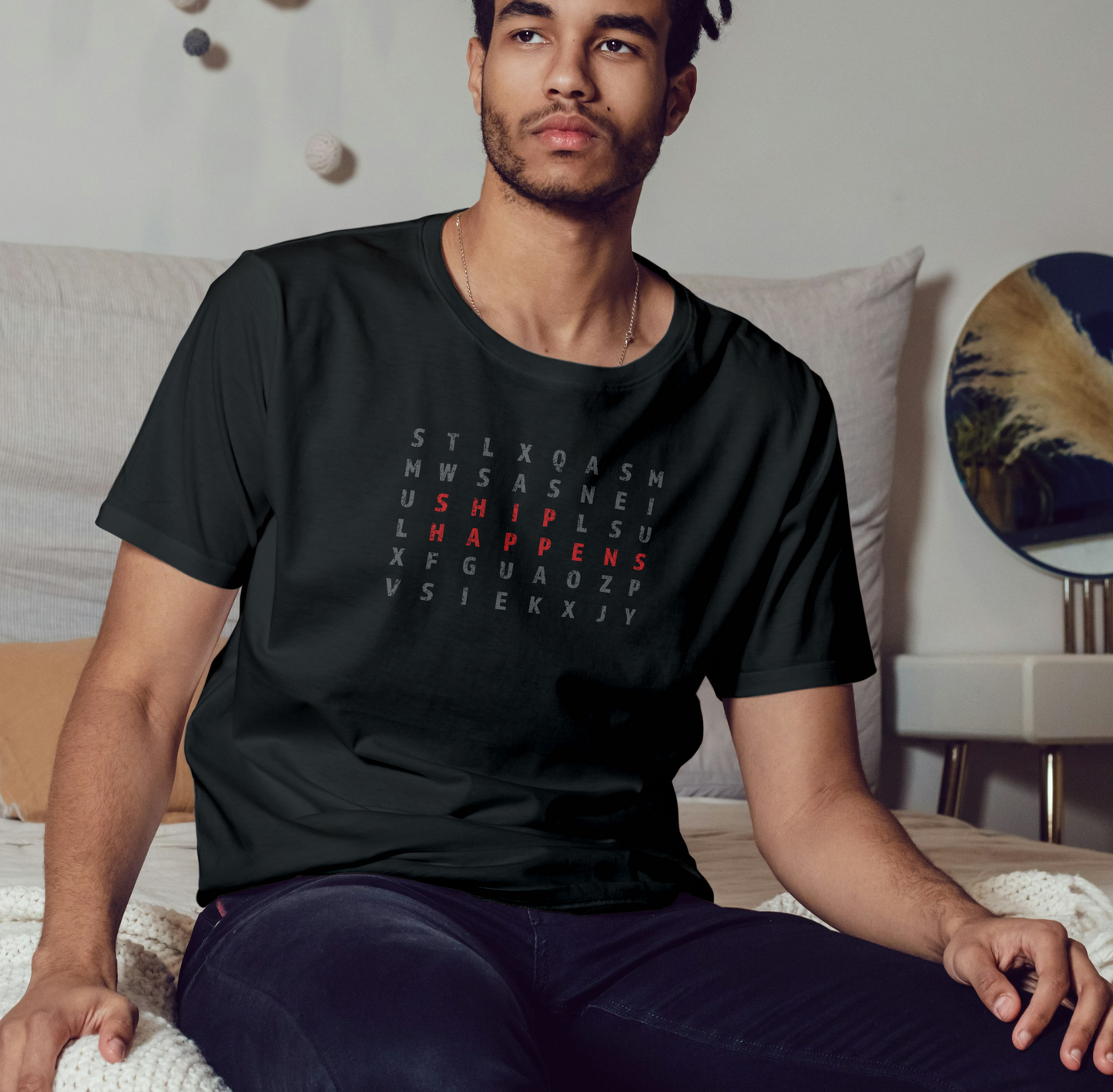 Ship Happens T-shirt (Oversized & Unisex)