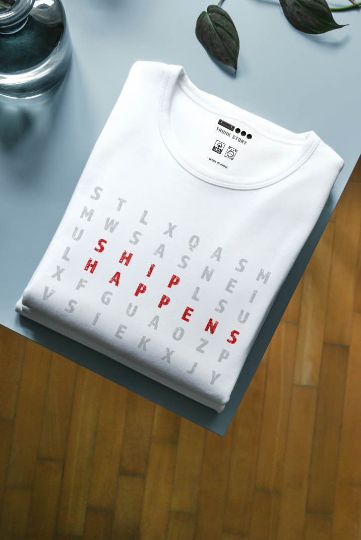 Ship Happens T-shirt (Oversized & Unisex)