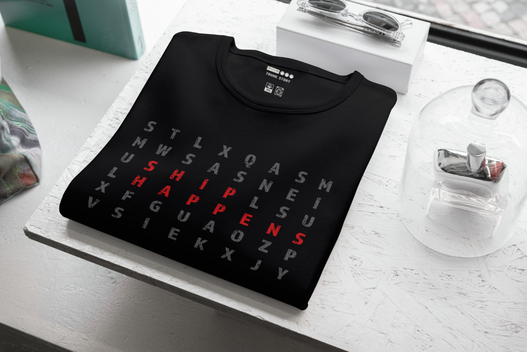 Ship Happens T-shirt (Oversized & Unisex)