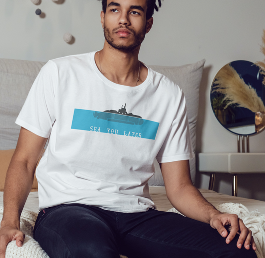 Sea You Later T-shirt (Oversized & Unisex)