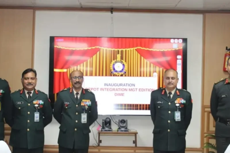 Indian Army Launches DIME, a Digital Leap in Logistics Management